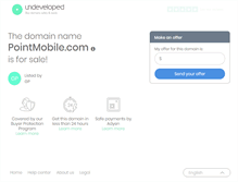 Tablet Screenshot of pointmobile.com